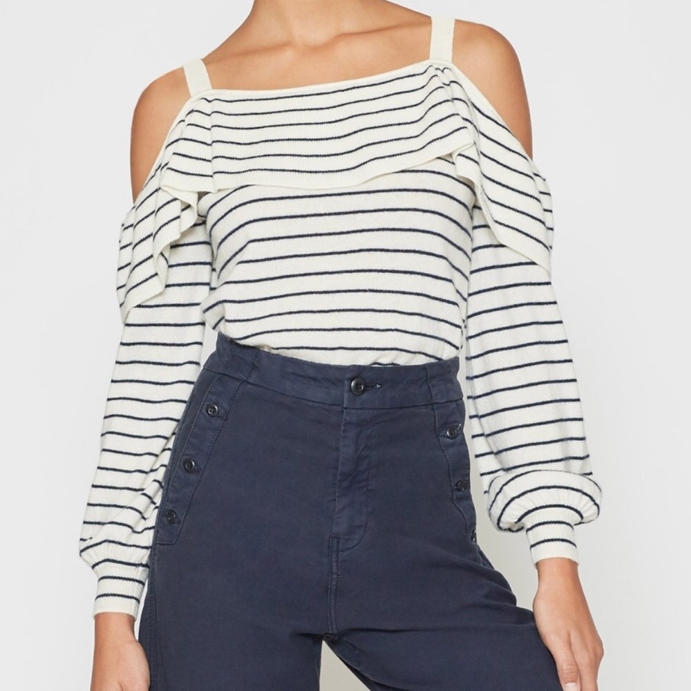 Joie Cold Shoulder Top